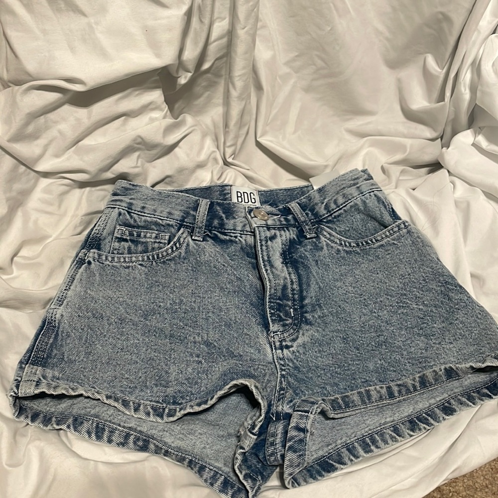 Stain washed Urban Outfitters shorts